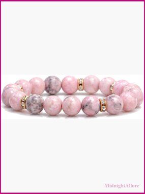 Healing Crystal Bracelet Chakra Beaded Stretch Bracelet Stress Relief Yoga Gift